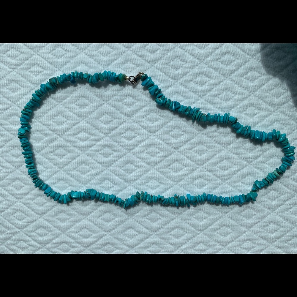 Turquoise necklace and bracelet - Picture 5 of 6